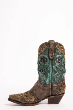 Dan Post Women's Blue Bird Wingtip Western Boots - Snip Toe -Dan Post 045N92 56 RT