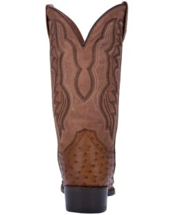 Dan Post Men's Tempe Full Quill Ostrich Western Boots - Medium Toe -Dan Post 066850 C9 P4