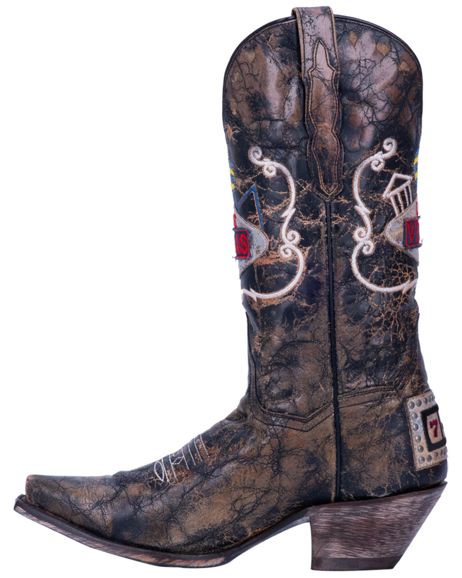 Dan Post Women's Las Vegas Western Boots - Snip Toe 3 Dan Post Women's Las Vegas Western Boots - Snip Toe