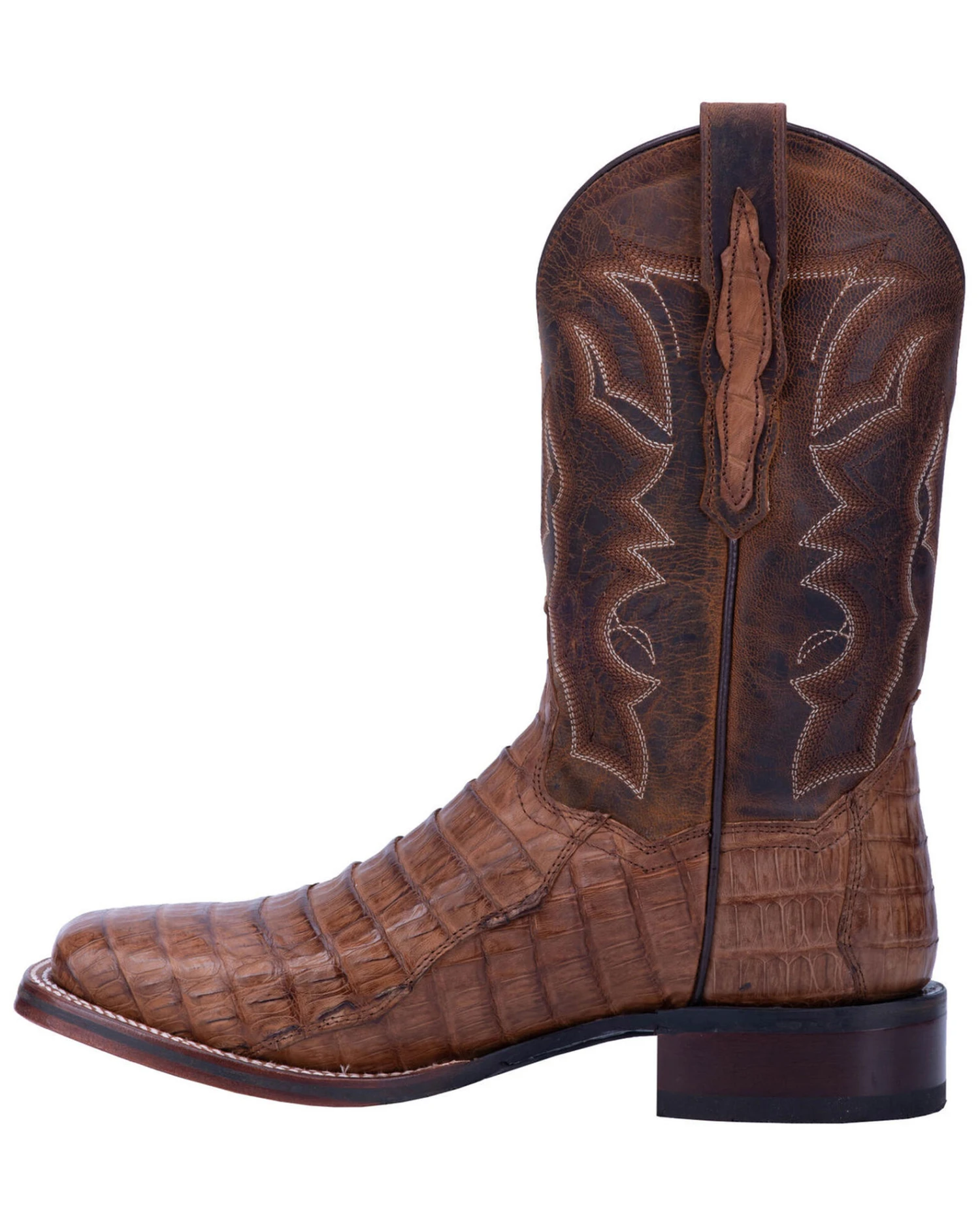 Dan Post Men's Kingsly Caiman Western Boots - Broad Square Toe 6 Dan Post Men's Kingsly Caiman Western Boots - Broad Square Toe - Image 4