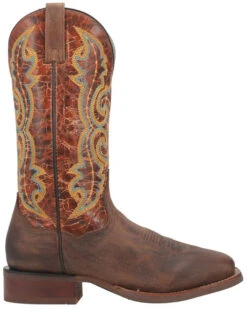 Dan Post Men's Bullhead Crackle Western Performance Boots - Broad Square Toe -Dan Post 2000276164 220 P2