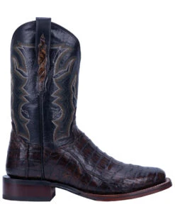 Dan Post Men's Kingsly Caiman Leather Western Boots - Broad Square Toe -Dan Post 2000286036 200 P2