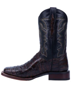 Dan Post Men's Kingsly Caiman Leather Western Boots - Broad Square Toe -Dan Post 2000286036 200 P3