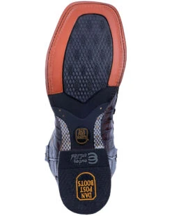 Dan Post Men's Kingsly Caiman Leather Western Boots - Broad Square Toe -Dan Post 2000286036 200 P7