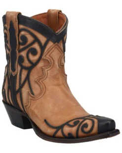 Dan Post Women's Not Bashful Western Booties - Snip Toe -Dan Post 2000306853 280 P1