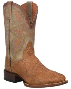 Dan Post Men's Dry Gulch Python Exotic Boots - Broad Square Toe -Dan Post 2000308357 280 P1
