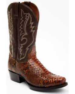 Dan Post Men's Rustic Exotic Python Western Boots - Square Toe -Dan Post 2000337030 235 P1