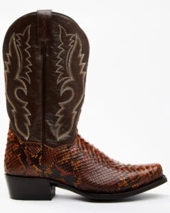 Dan Post Men's Rustic Exotic Python Western Boots - Square Toe -Dan Post 2000337030 235 P2
