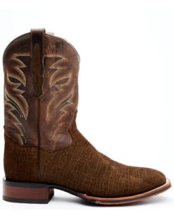 Dan Post Men's Hippo Print Western Performance Boots - Broad Square Toe -Dan Post 2000337940 200 P2