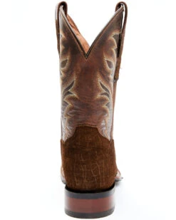 Dan Post Men's Hippo Print Western Performance Boots - Broad Square Toe -Dan Post 2000337940 200 P5