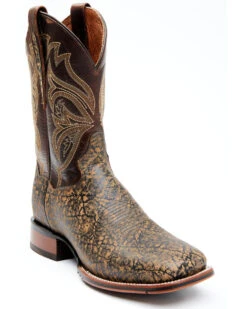 Dan Post Men's Elephant Print Western Performance Boots - Broad Square Toe -Dan Post 2000338062 235 P1
