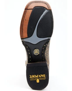 Dan Post Men's Elephant Print Western Performance Boots - Broad Square Toe -Dan Post 2000338062 235 P7