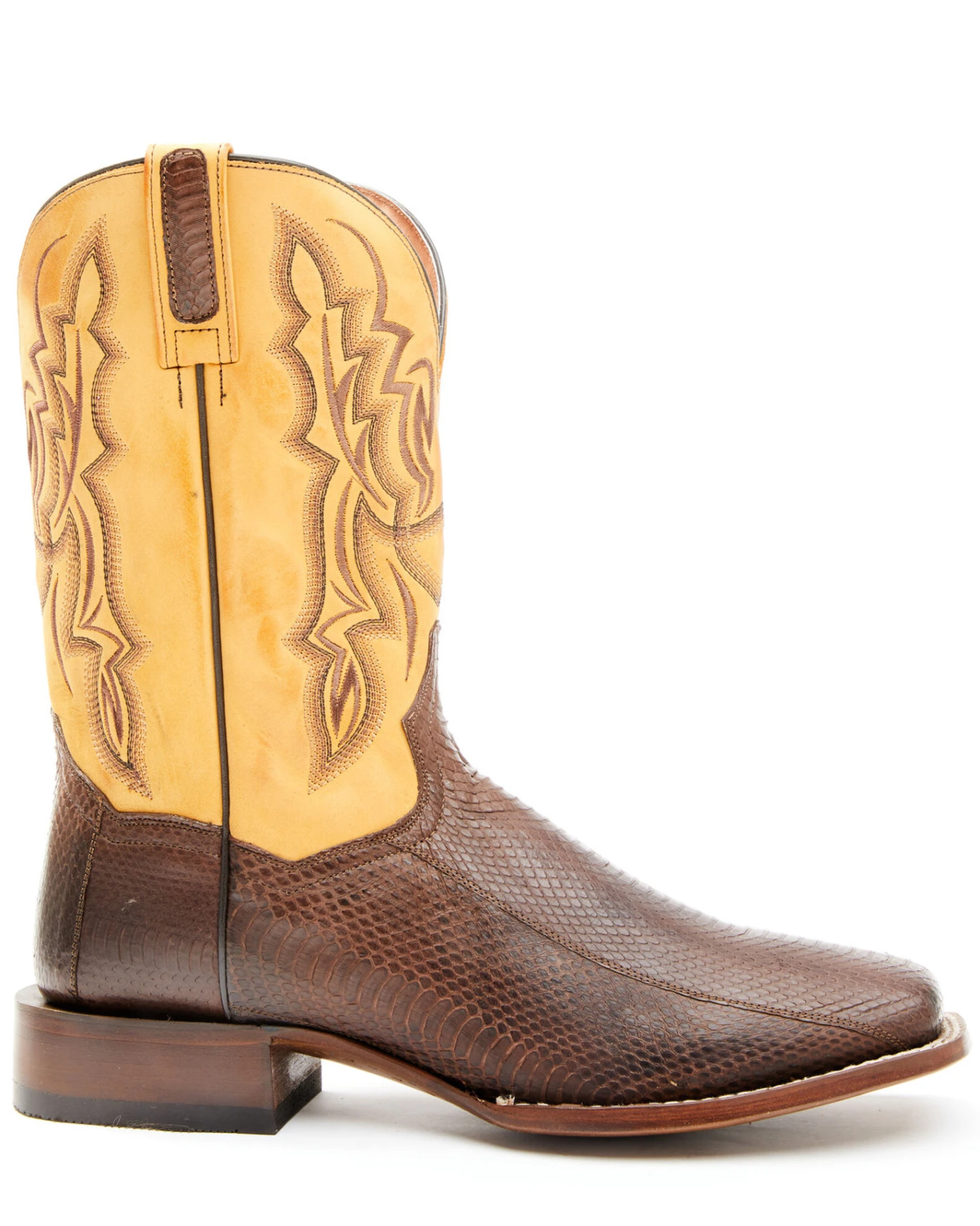 Dan Post Men's Exotic Snake Western Boots - Broad Square Toe 3 Dan Post Men's Exotic Snake Western Boots - Broad Square Toe - Image 2