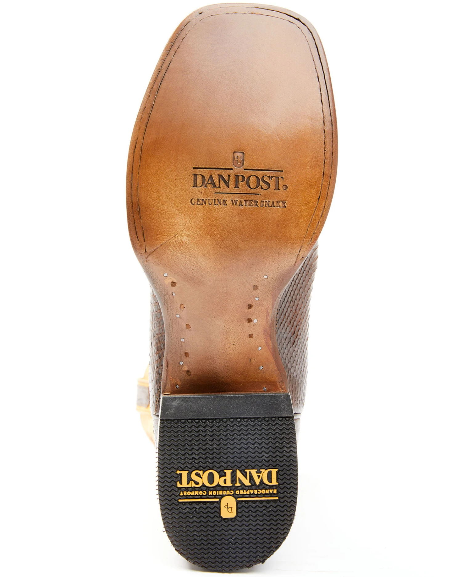 Dan Post Men's Exotic Snake Western Boots - Broad Square Toe 2 Dan Post Men's Exotic Snake Western Boots - Broad Square Toe