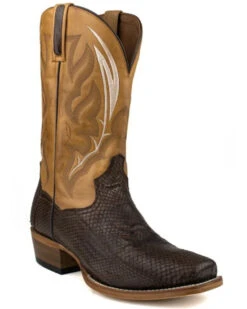 Dan Post Men's Exotic Snake Skin Western Boots - Square Toe 14 Dan Post Men's Exotic Snake Skin Western Boots - Square Toe -Dan Post 2000349220 200 P1