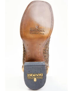 Dan Post Men's Exotic Huachinago Fish Western Boots - Broad Square Toe -Dan Post 2000349221 200 P7