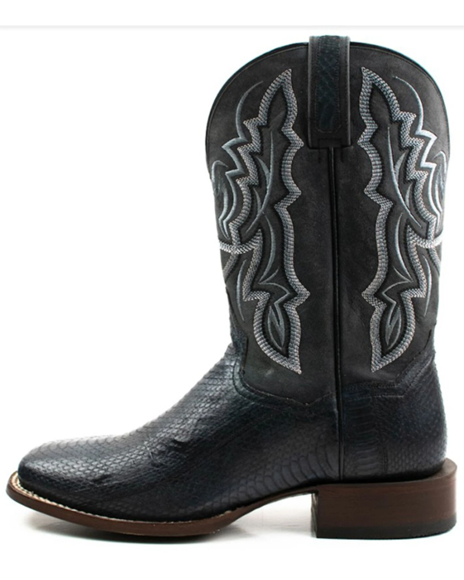 Dan Post Men's Water Snake Exotic Western Boots - Broad Square Toe 4 Dan Post Men's Water Snake Exotic Western Boots - Broad Square Toe - Image 2