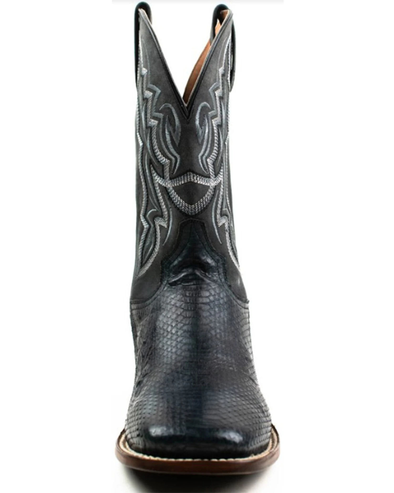 Dan Post Men's Water Snake Exotic Western Boots - Broad Square Toe 6 Dan Post Men's Water Snake Exotic Western Boots - Broad Square Toe - Image 4