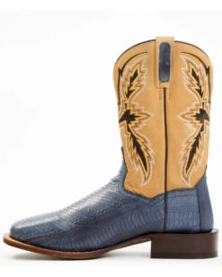 Dan Post Men's Exotic Water Snake Western Boots - Broad Square Toe -Dan Post 2000354882 400 P3