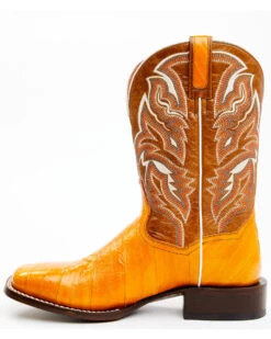 Dan Post Men's Buttercup Eel Exotic Western Boots - Broad Square Toe -Dan Post 2000366811 200 P3