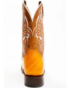 Dan Post Men's Buttercup Eel Exotic Western Boots - Broad Square Toe -Dan Post 2000366811 200 P5