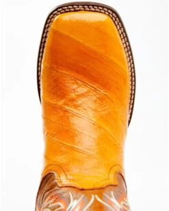 Dan Post Men's Buttercup Eel Exotic Western Boots - Broad Square Toe -Dan Post 2000366811 200 P6