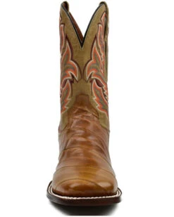 Dan Post Men's Eel Exotic Western Boots - Broad Square Toe -Dan Post 2000366814 200 P4
