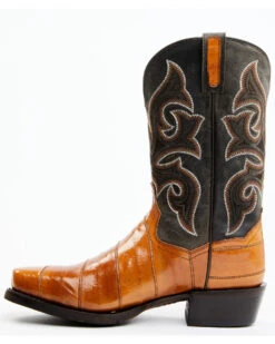 Dan Post Men's Camel Eel Exotic Western Boots - Square Toe -Dan Post 2000366816 200 P3