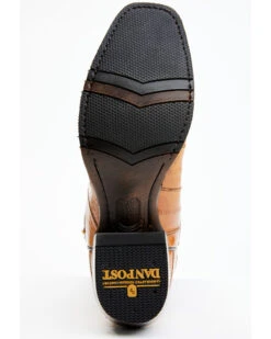Dan Post Men's Camel Eel Exotic Western Boots - Square Toe -Dan Post 2000366816 200 P7