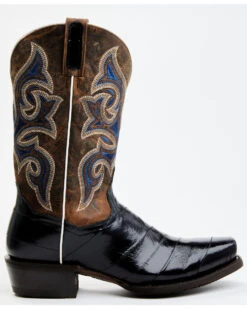 Dan Post Men's Eel Exotic Blue Western Boots - Square Toe -Dan Post 2000366817 900 P2