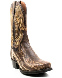 Dan Post Men's Kauring Snake Exotic Western Boots - Square Toe -Dan Post 2000366822 200 P1