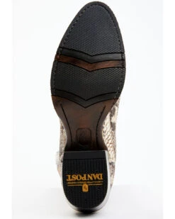 Dan Post Men's Natural Back Cut Python Exotic Western Boots - Medium Toe -Dan Post 2000366825 900 P7