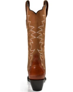 Dan Post Women's Eel Peanut Exotic Western Boot - Snip Toe -Dan Post 2000367478 200 P5