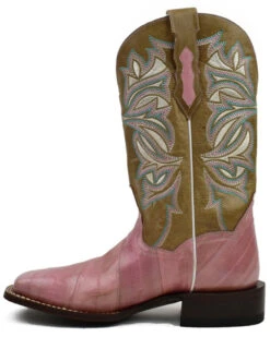 Dan Post Women's Eel Exotic Western Boots - Broad Square Toe -Dan Post 2000367482 650 P3
