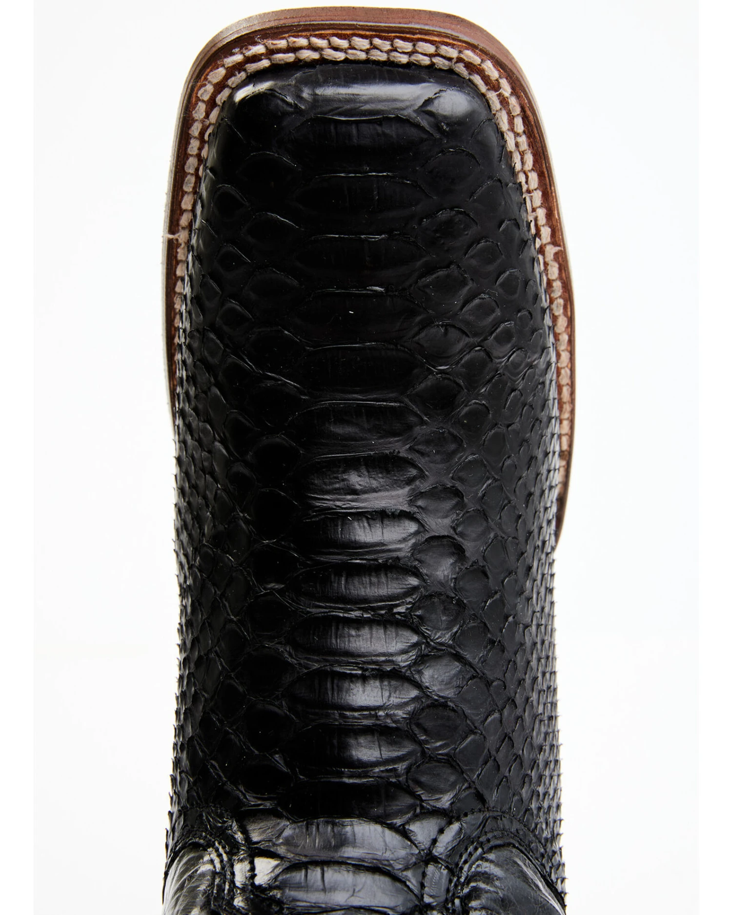 Dan Post Women's Back Cut Python Exotic Western Boot - Broad Square Toe 7 Dan Post Women's Back Cut Python Exotic Western Boot - Broad Square Toe - Image 5