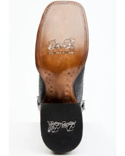 Dan Post Women's Back Cut Python Exotic Western Boot - Broad Square Toe