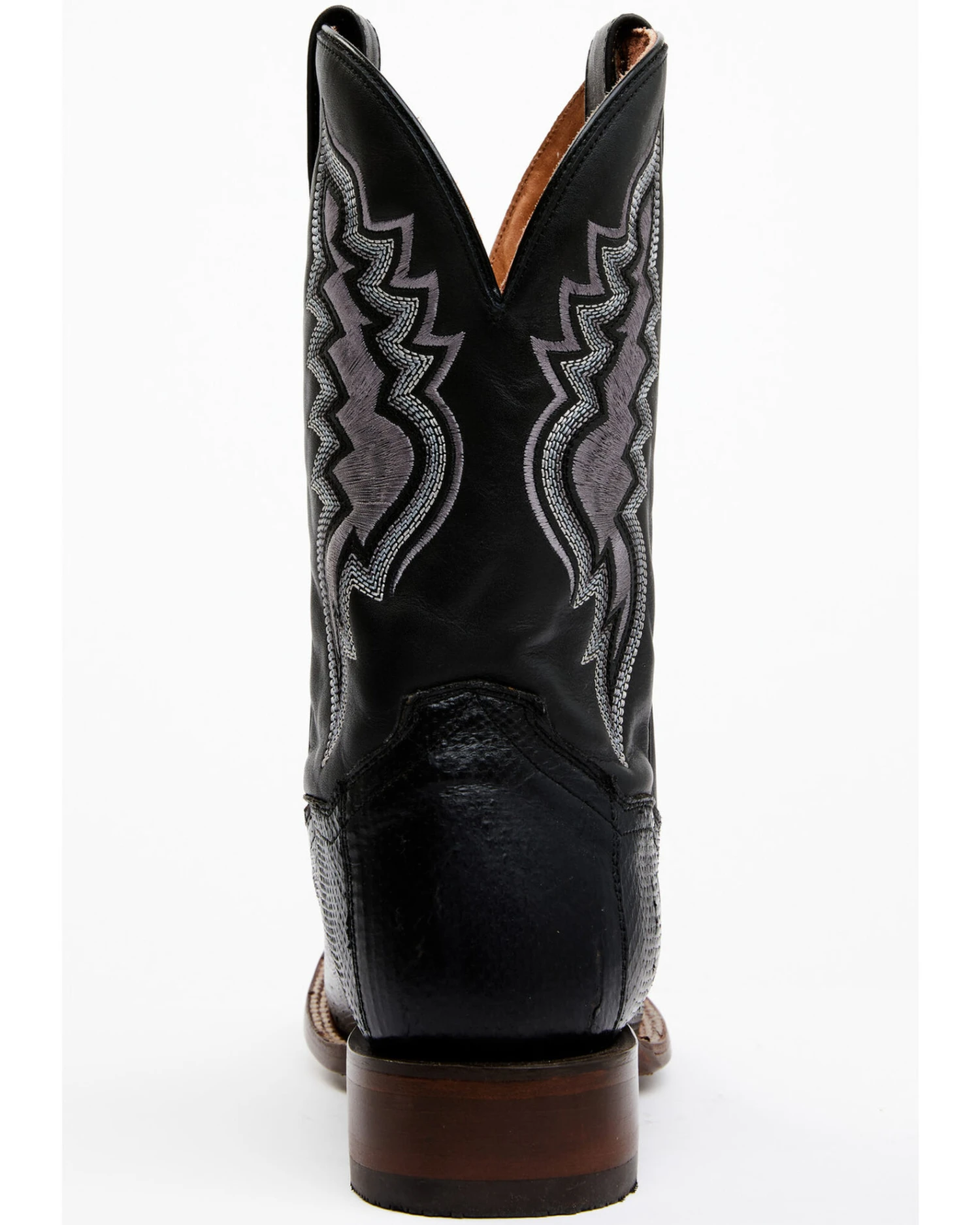 Dan Post Men's Exotic Water Snake Western Boots - Broad Square Toe 6 Dan Post Men's Exotic Water Snake Western Boots - Broad Square Toe - Image 4
