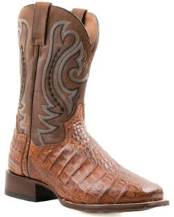 Dan Post Men's Exotic Caiman Western Boots - Broad Square Toe -Dan Post 2000370753 235 P1