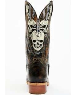 Dan Post Men's 13" Skull Face Tall Western Boot - Snip Toe -Dan Post 2000371041 001 P5