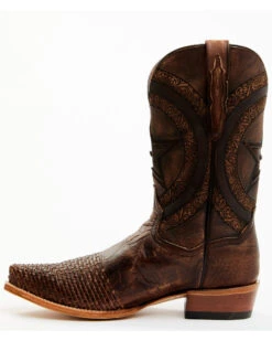 Dan Post Men's Embossed Star & Studded Basketweave Western Leather Boots - Snip Toe 11 Dan Post Men's Embossed Star & Studded Basketweave Western Leather Boots - Snip Toe -Dan Post 2000371046 200 P3