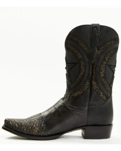 Dan Post Men's Basket Weave Western Boots - Snip Toe
