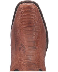 Dan Post Men's Sprinter Ostrich Leg Exotic Western Boots - Square Toe -Dan Post 2000378342 240 P6