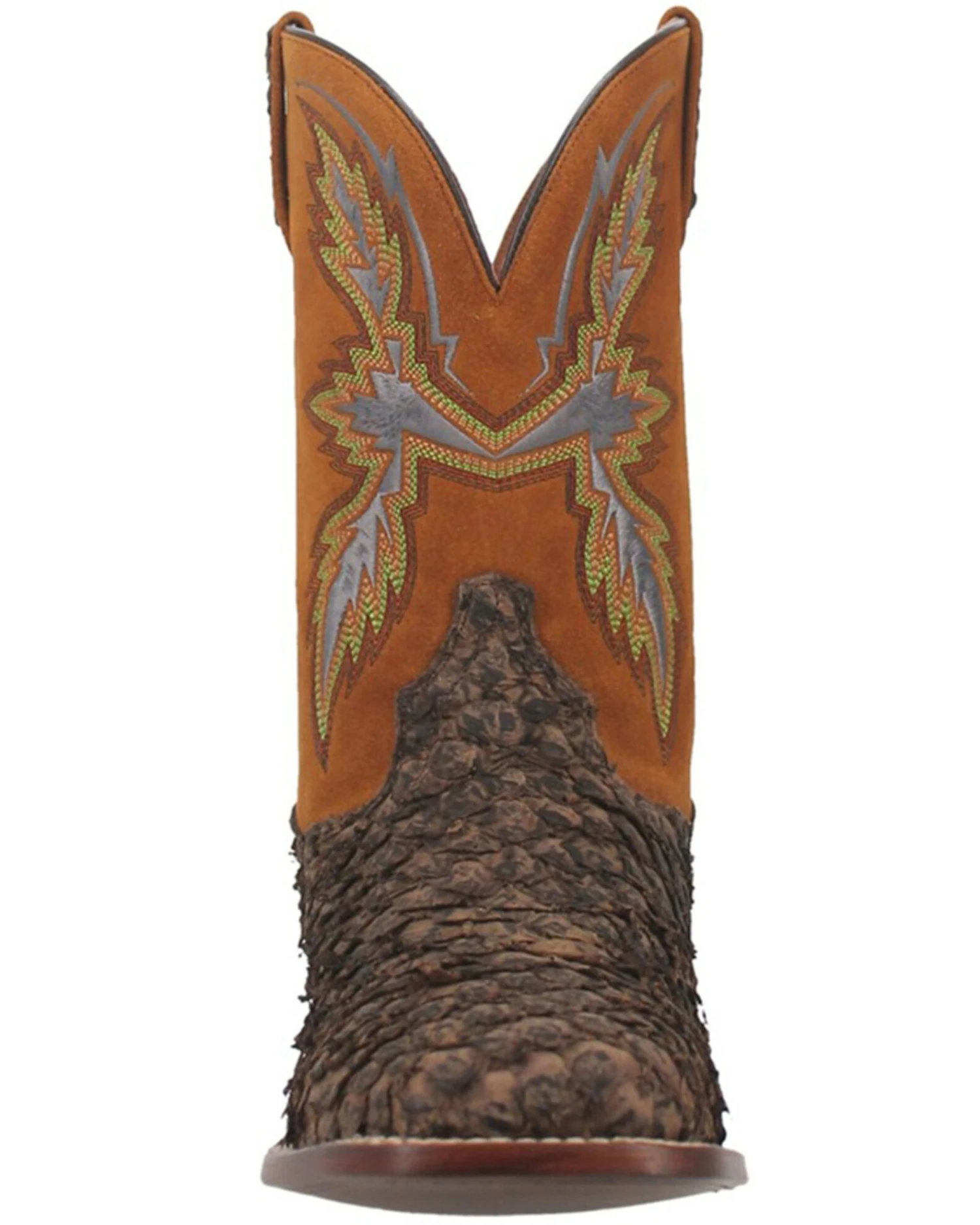 Dan Post Men's Dorsal Sea Bass Exotic Western Boots - Broad Square Toe 4 Dan Post Men's Dorsal Sea Bass Exotic Western Boots - Broad Square Toe - Image 2