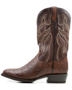 Dan Post Men's 12" Hand Quill French Exotic Western Boots - Medium Toe -Dan Post 2000381738 220 P3