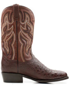 Dan Post Men's 12" Hand Ostrich Quill Exotic Western Boots - Medium Toe 12 Dan Post Men's 12" Hand Ostrich Quill Exotic Western Boots - Medium Toe -Dan Post 2000381787 200 P1