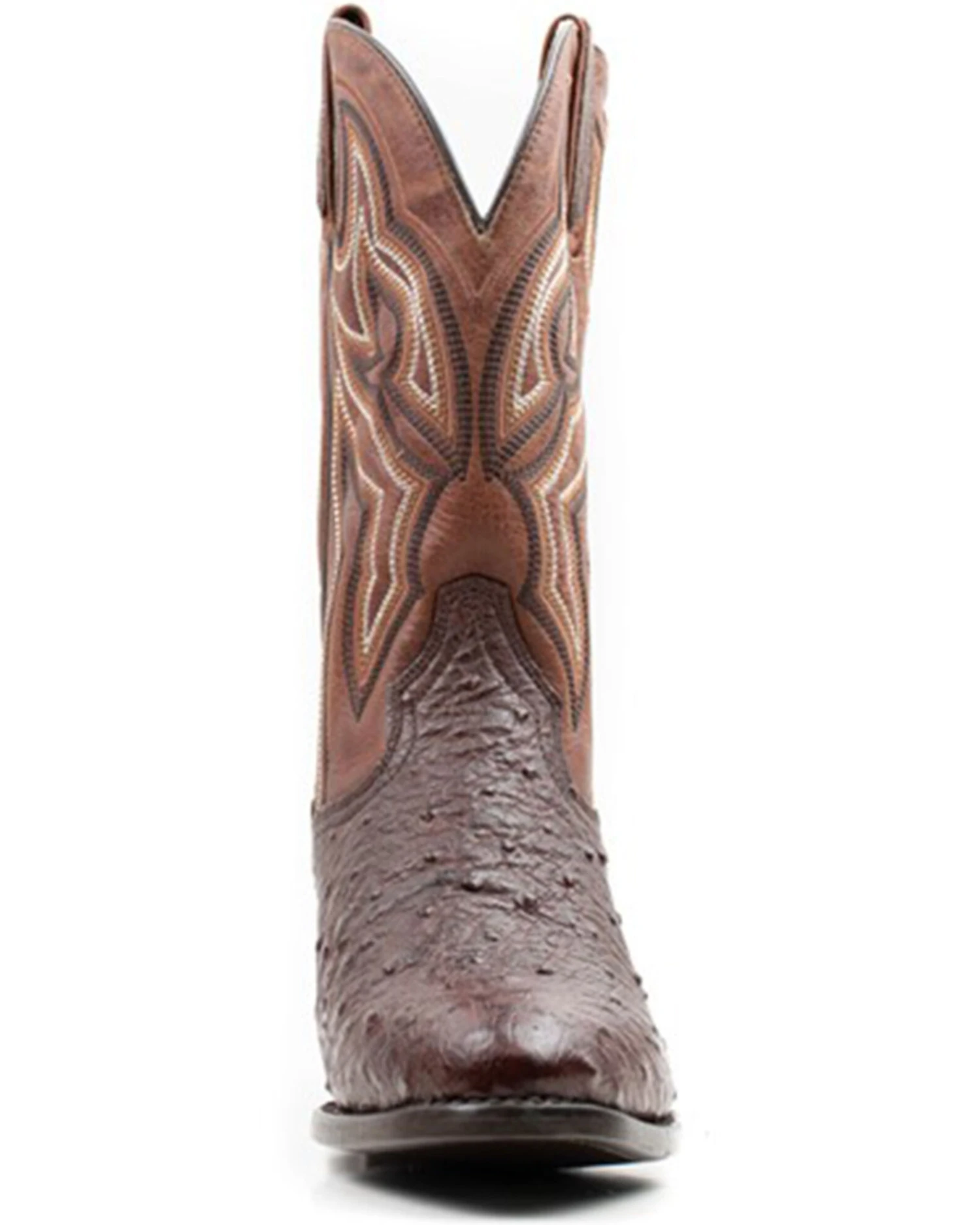 Dan Post Men's 12" Hand Ostrich Quill Exotic Western Boots - Medium Toe 5 Dan Post Men's 12" Hand Ostrich Quill Exotic Western Boots - Medium Toe - Image 3