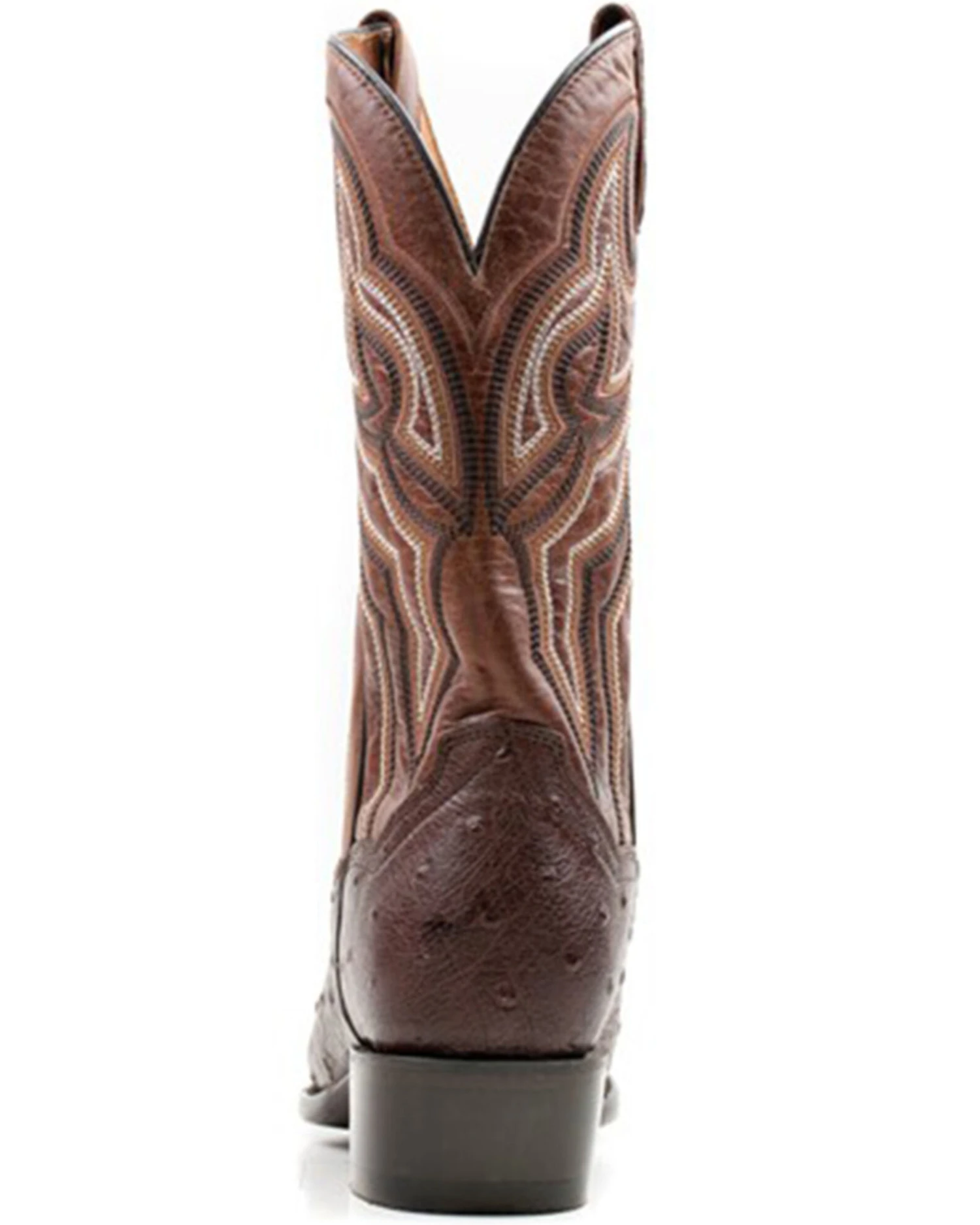 Dan Post Men's 12" Hand Ostrich Quill Exotic Western Boots - Medium Toe 4 Dan Post Men's 12" Hand Ostrich Quill Exotic Western Boots - Medium Toe - Image 2