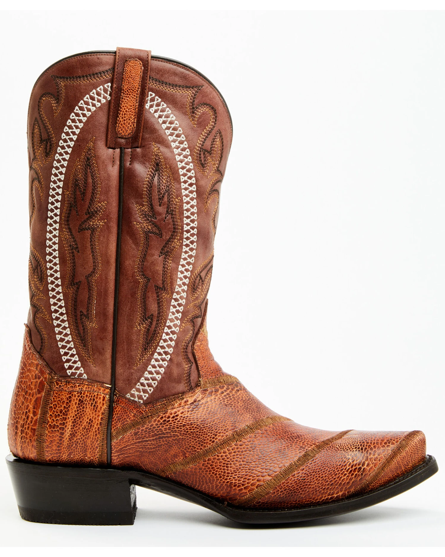 Dan Post Men's Exotic Ostrich Leg Western Boots - Snip Toe 8 Dan Post Men's Exotic Ostrich Leg Western Boots - Snip Toe - Image 6