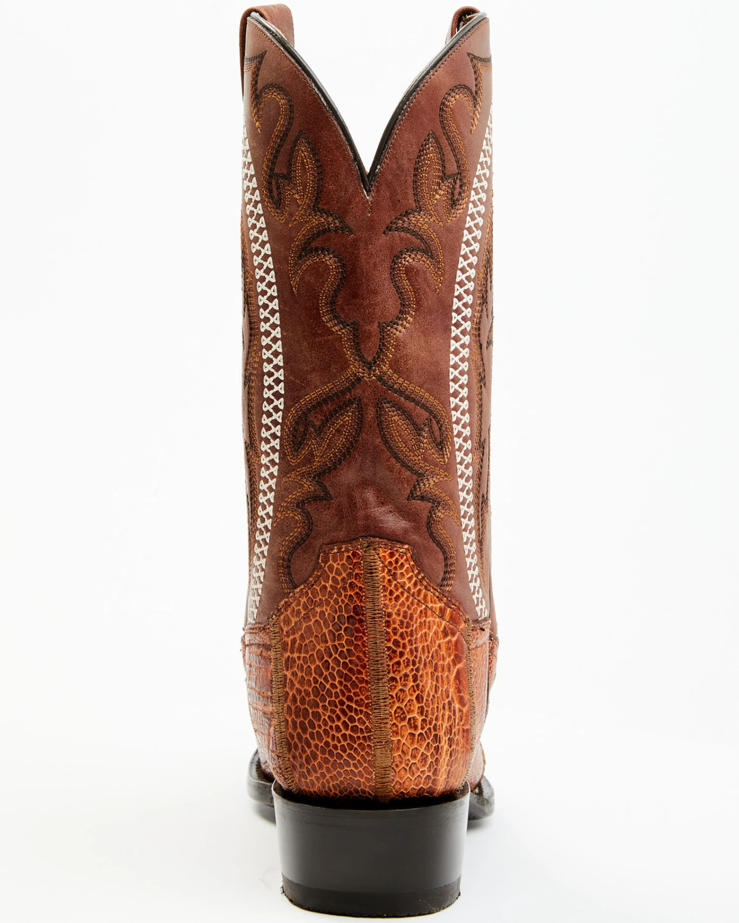 Dan Post Men's Exotic Ostrich Leg Western Boots - Snip Toe 6 Dan Post Men's Exotic Ostrich Leg Western Boots - Snip Toe - Image 4