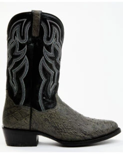 Dan Post Men's Exotic Full-Quill Ostrich Western Boots - Round Toe -Dan Post 2000381795 020 P2
